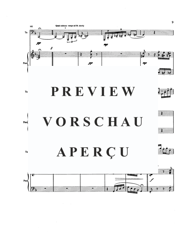 Produktgalerie: Seite 10 von 11 Suite No. 4, , Tuba und Klavier