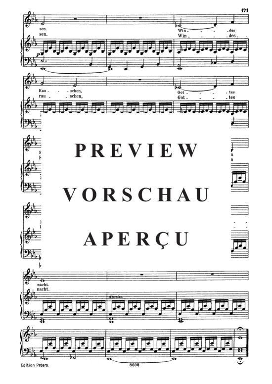 Product gallery: Page 14 of 14 Waldes-Nacht D.708, , Medium Voice and Piano