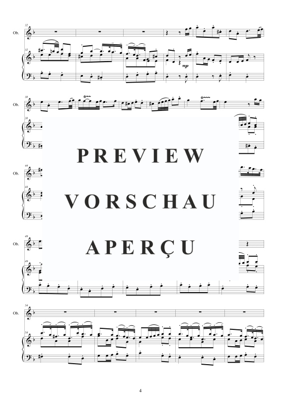 Product gallery: Page 5 of 11 Four Concertos Op.9, , Oboe and Harpsichord/Piano