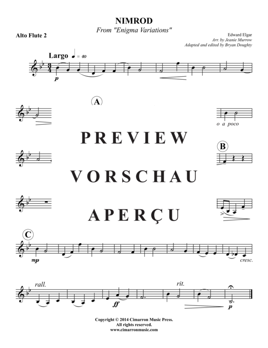 Product gallery: Page 20 of 21 Nimrod , , (flute choir)