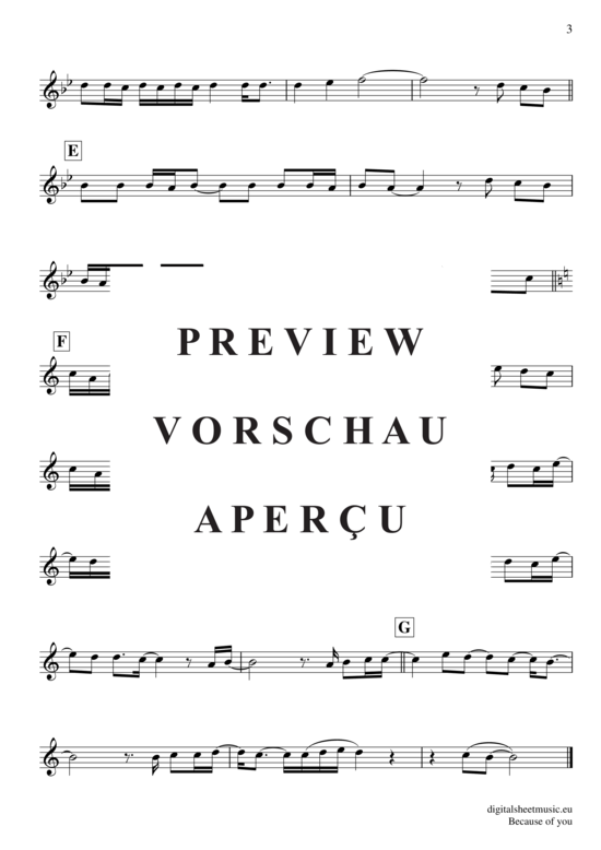 Produktgalerie: Seite 4 von 4 Because of You , Clarkson, Kelly, (Trompete)