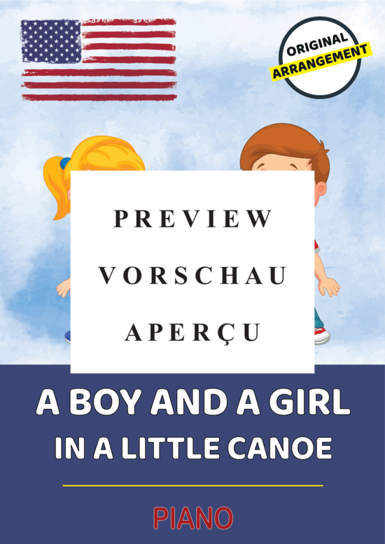 Produktgalerie: Seite 2 von 5 A Boy And A Girl In A Little Canoe , , Klavier Solo