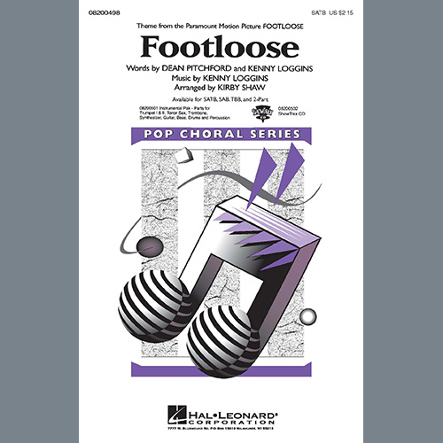 cover: Footloose (arr. Kirby Shaw), Kenny Loggins, Chor