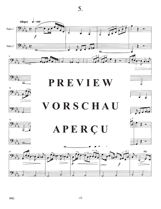 Product gallery: Page 14 of 19 Six Duets , , (Tuba Duet)