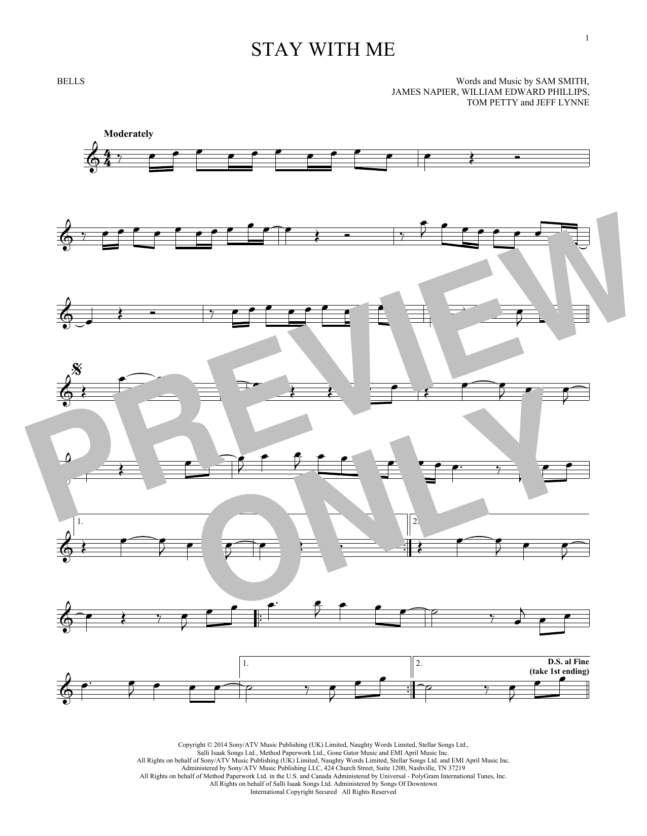 Produktgalerie: Seite 1 von 1 Stay With Me, Sam Smith, Percussion