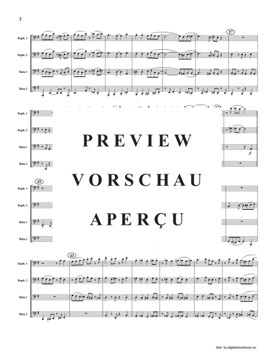 Produktgalerie: Seite 3 von 16 Chicago , , (Tuba Quartett: 2x Bariton, 2xTuba)