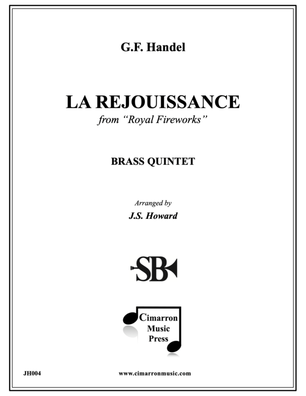 Produktbild zu: La RéjouissanceGeorg Friedrich Händel