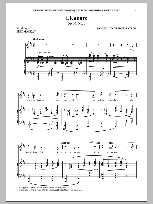 Product picture to: Eleanore, Op. 37, No. 6