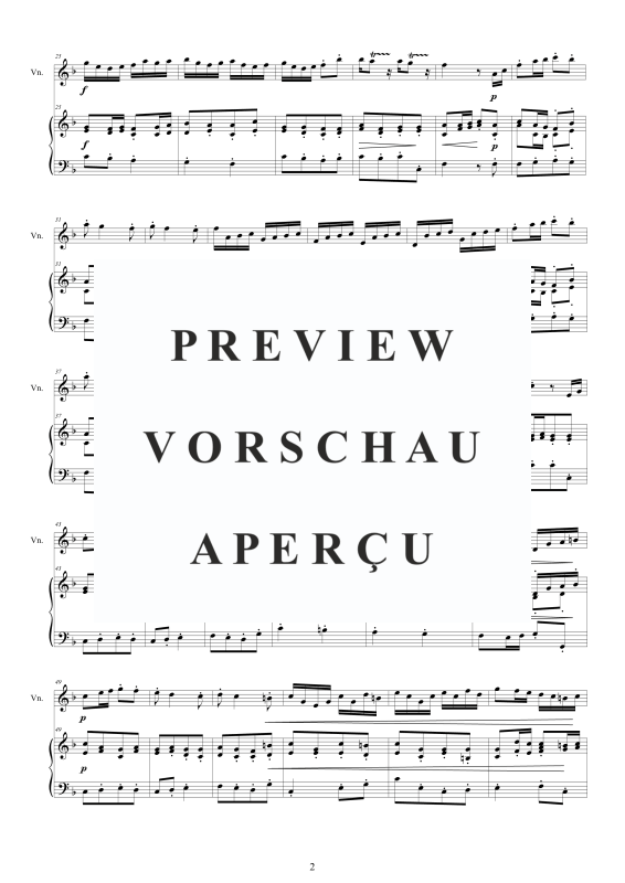 Product gallery: Page 3 of 11 Violin Concerto No.10 in F major Op.9, , Violin and Harpsichord