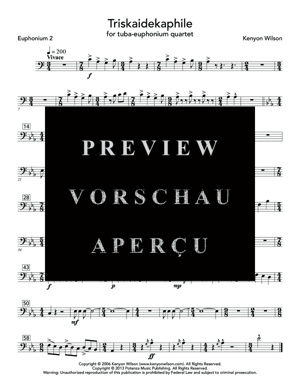 Product gallery: Page 11 of 11 Triskaidekaphile, , (Tuba Quartett EETT)