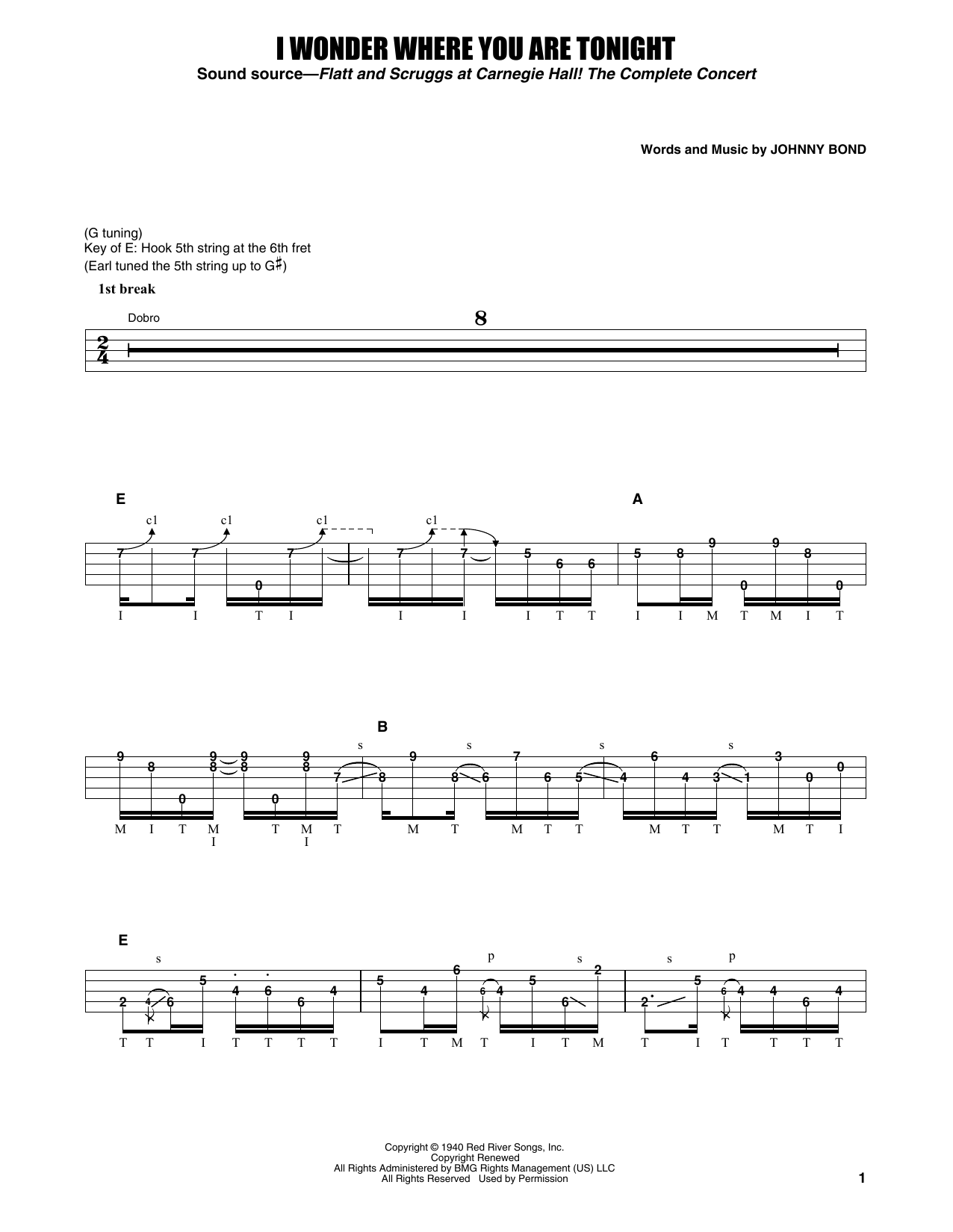 Product gallery: Page 1 of 1 I Wonder Where You Are Tonight, Flatt & Scruggs