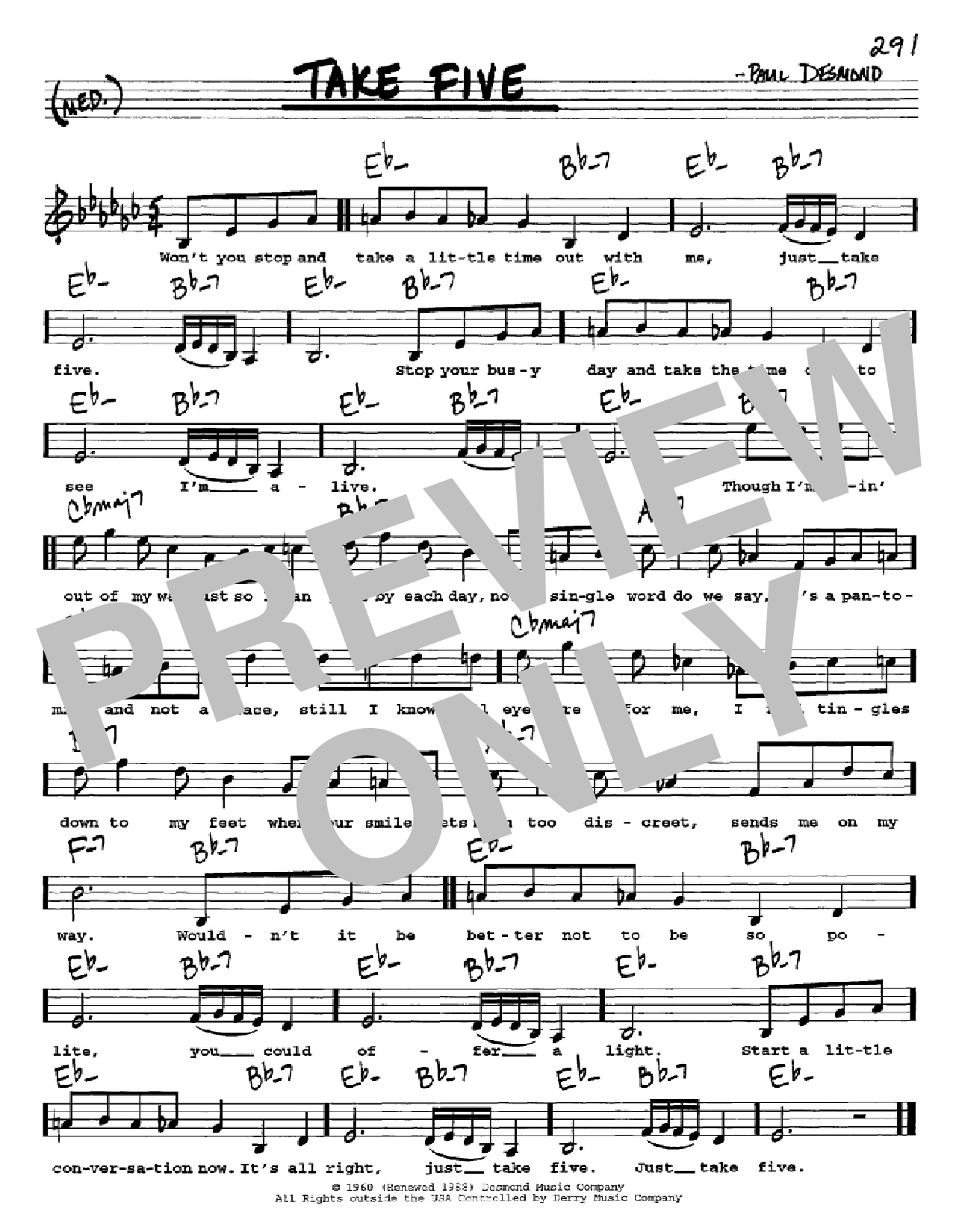Produktbild zu: Take Five