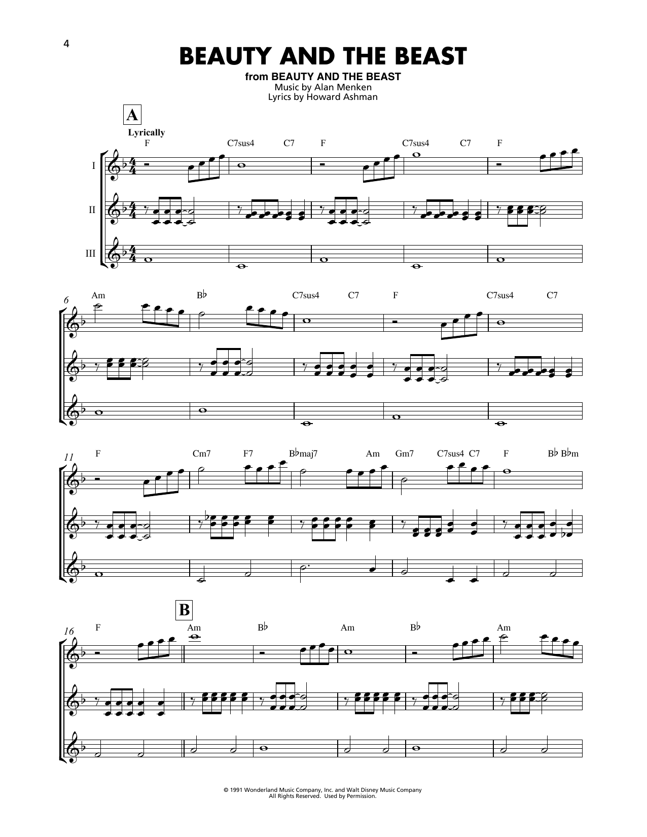 Product gallery: Page 1 of 1 Beauty And The Beast, Alan Menken & Howard Ashman