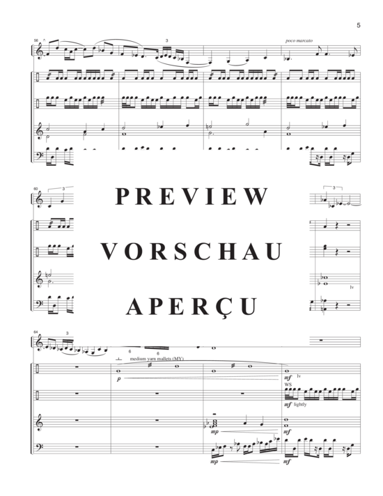 Product gallery: Page 9 of 21 Spectrum , , (bass clarinet solo and 4 percussionists)