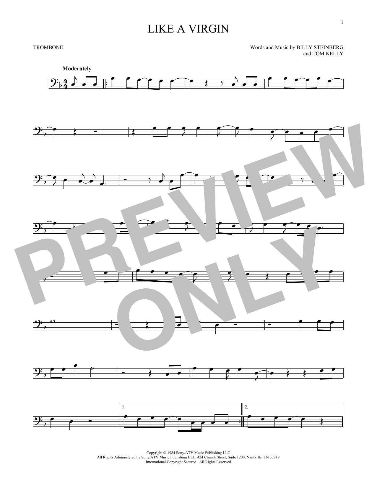 Product picture to:  Like A Virgin - Madonna