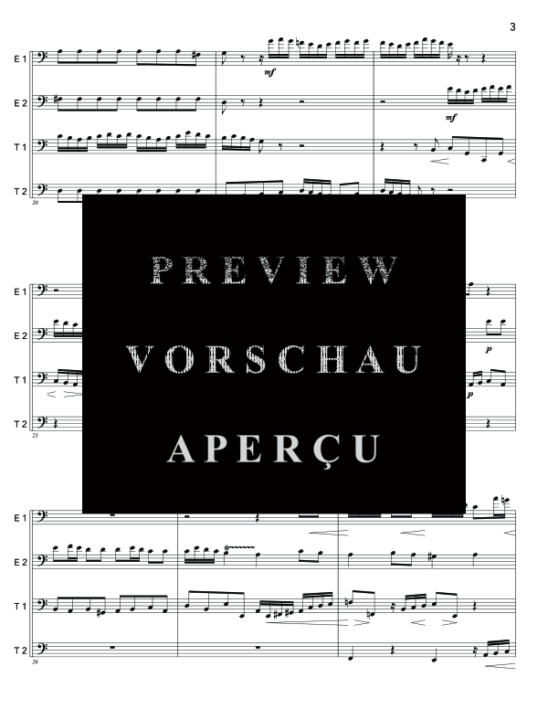 Product gallery: Page 7 of 11 Concerto in D Major, , (Tuba Quartett EETT)