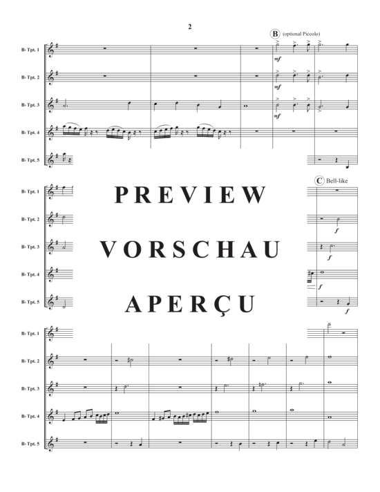 Produktgalerie: Seite 4 von 11 Joy (5x Trompete in B) , ,  (Quintett)
