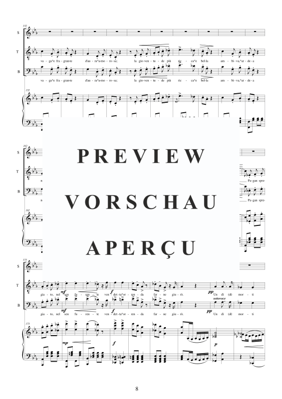 Produktgalerie: Seite 9 von 11 I Lombardi - (Act 1) Prelude-Introdution, , Gemischter Chor STB und Klavier