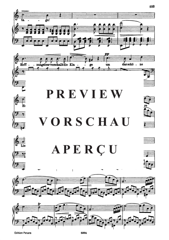 gallery: Auf dem Strom D.943 , , (Gesang hoch + Klavier)
