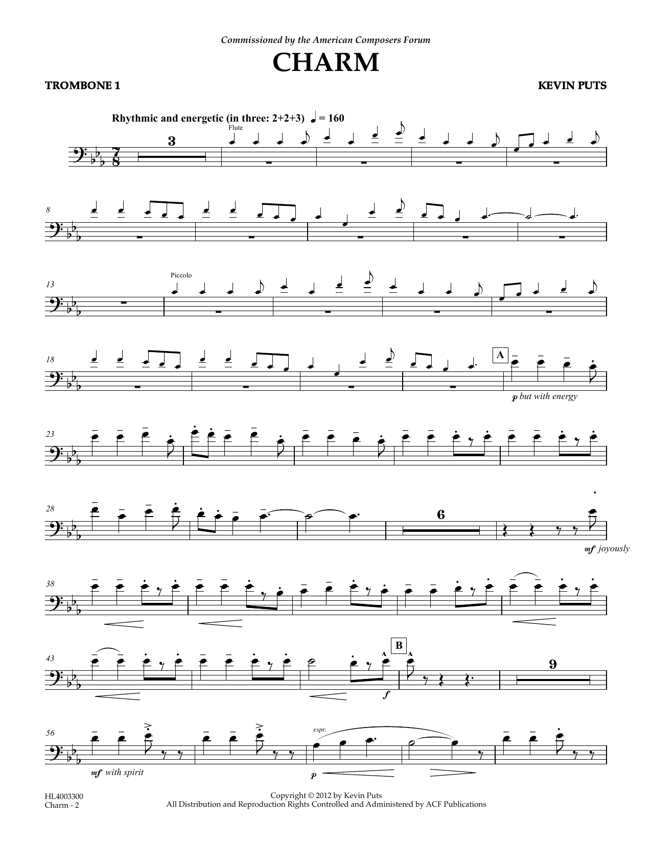 Product picture to: Charm - Trombone 1