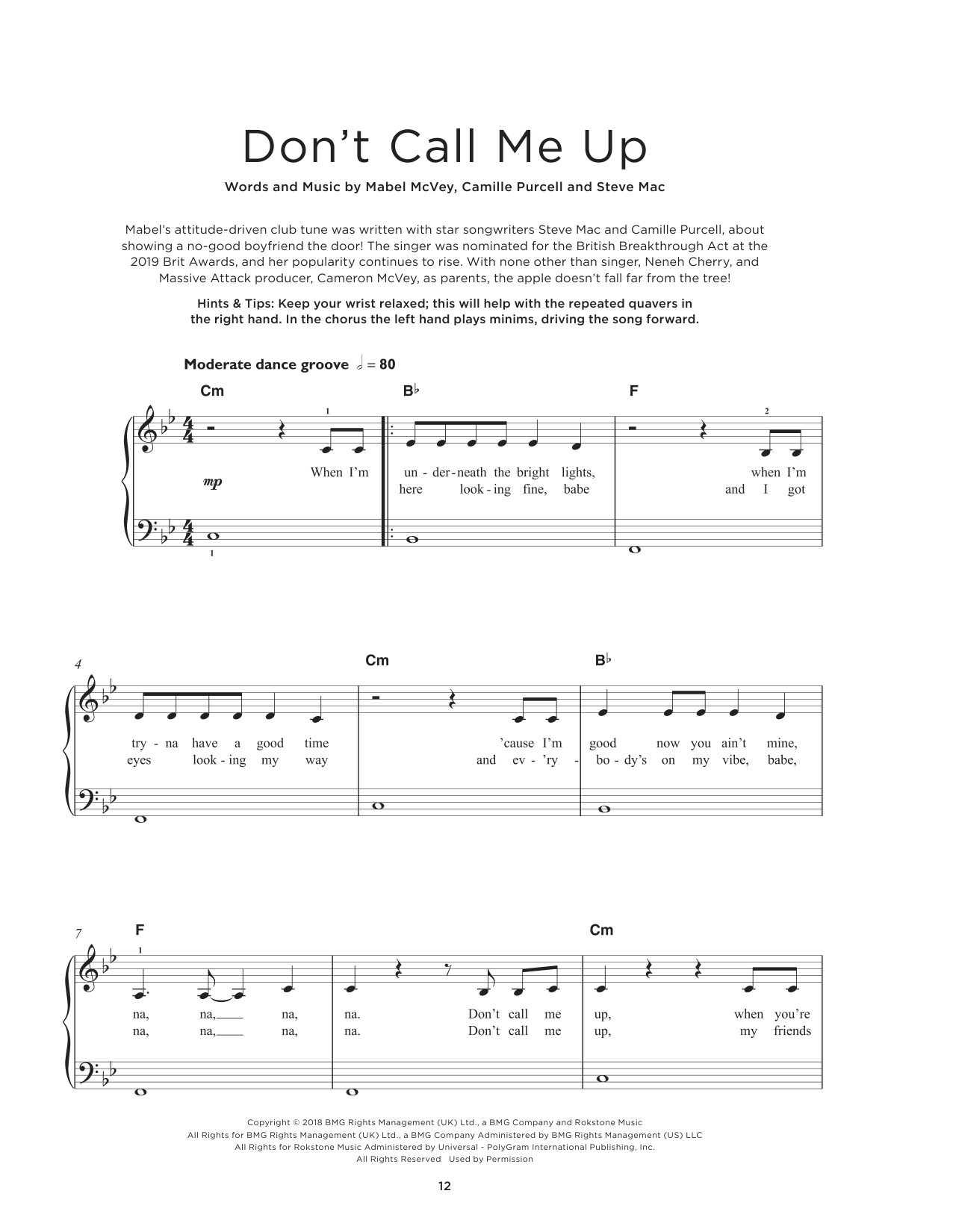 Produktbild zu: Don't Call Me Up