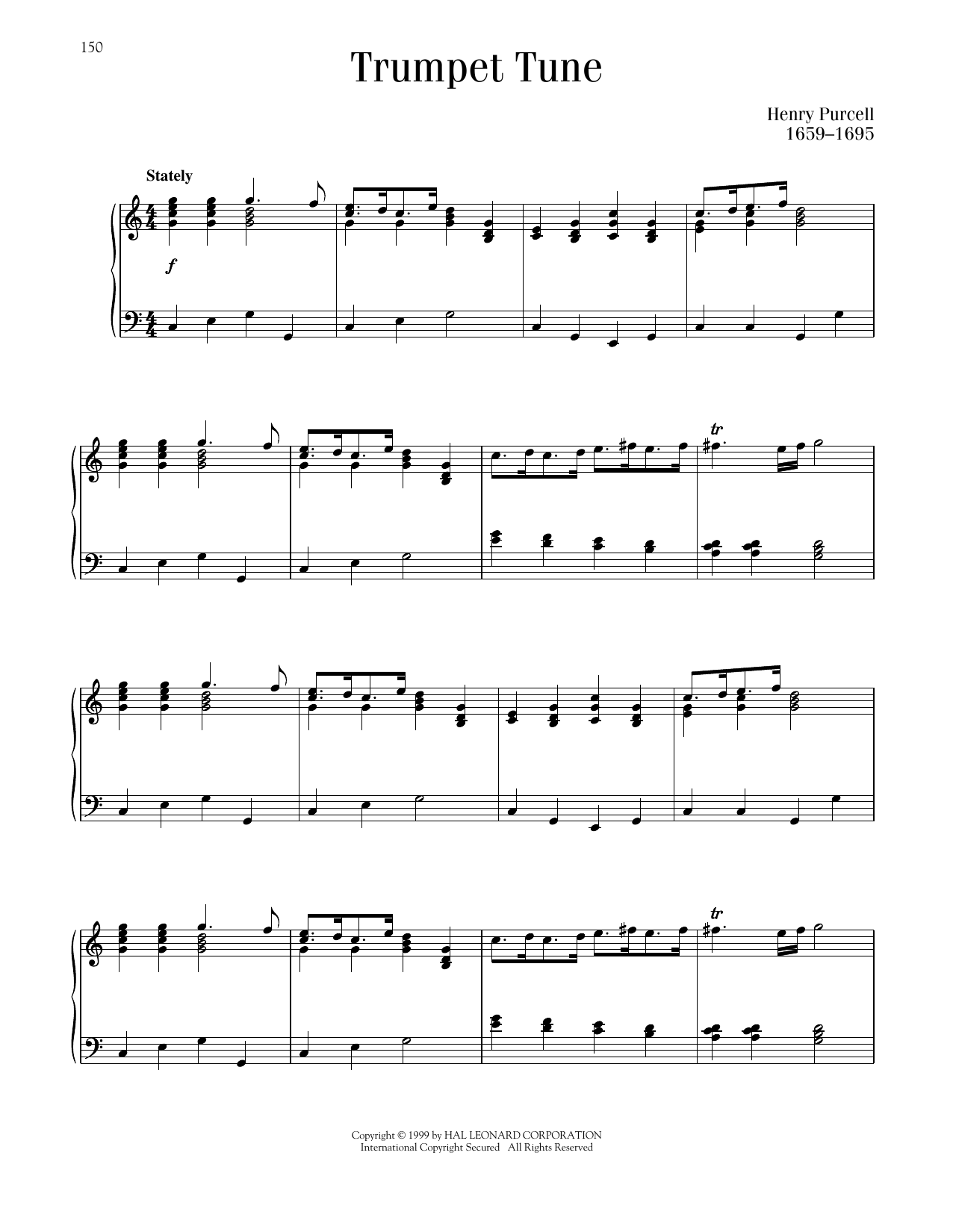 Produktbild zu: Trumpet Tune