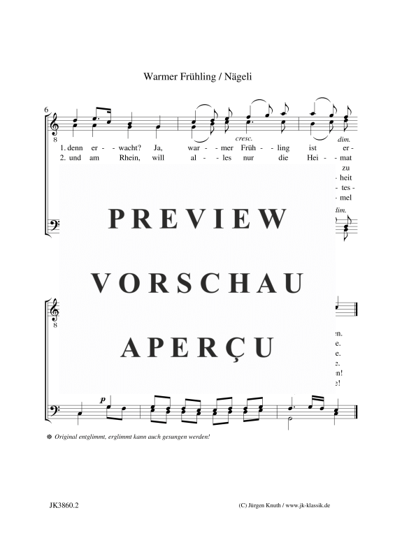 gallery: Warmer Frühling, , (Männerchor)