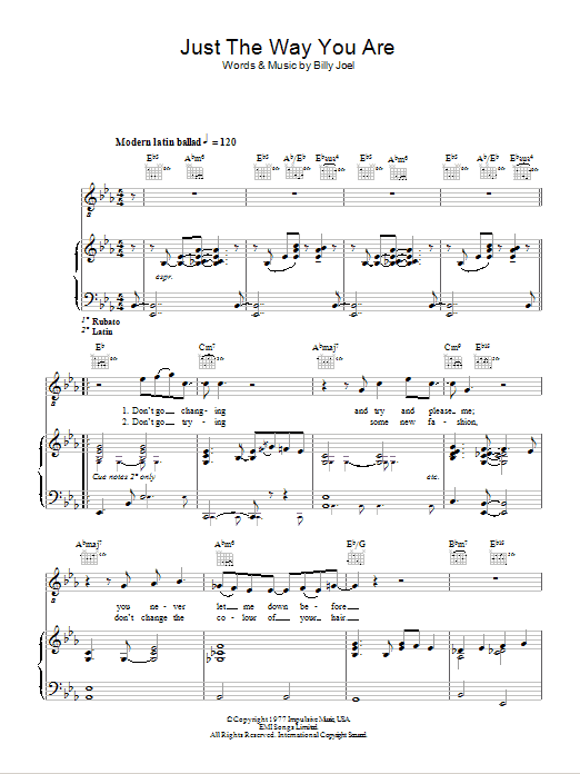 Produktbild zu: Just The Way You Are