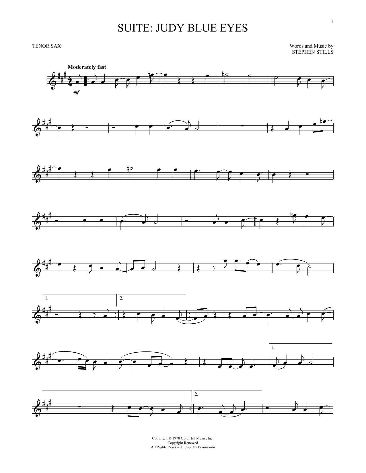 Product gallery: Page 1 of 1 Suite: Judy Blue Eyes, Crosby, Stills & Nash