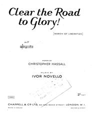 cover: Clear The Road To Glory! (March Of Liberation), Ivor Novello, Gesang, Klavier