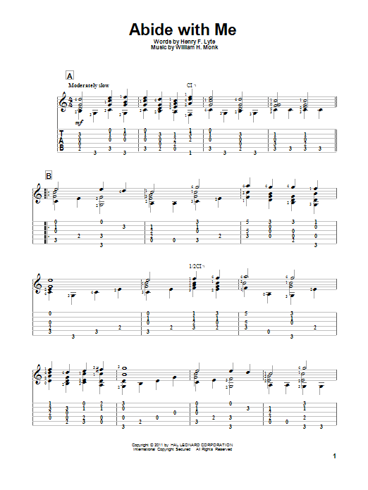 Produktbild zu: Abide With Me