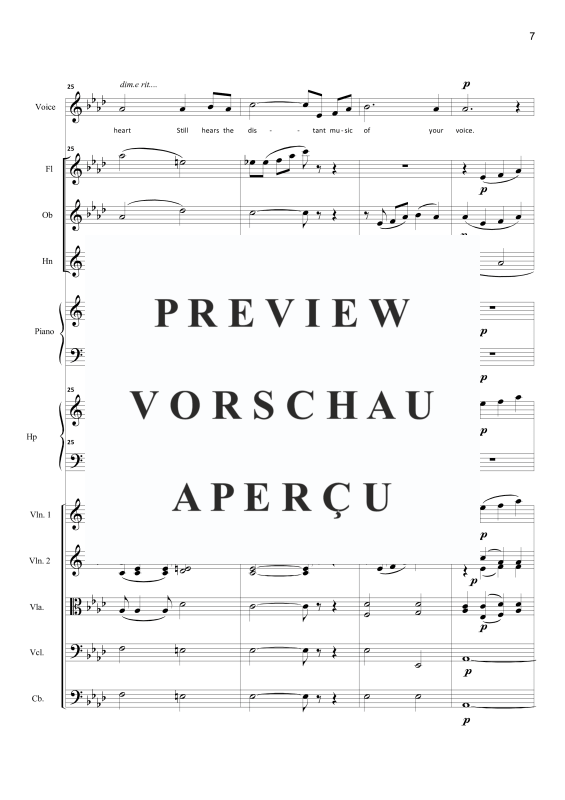 Produktgalerie: Seite 10 von 11 I hear you calling me, , Tenor Solo und Orchester