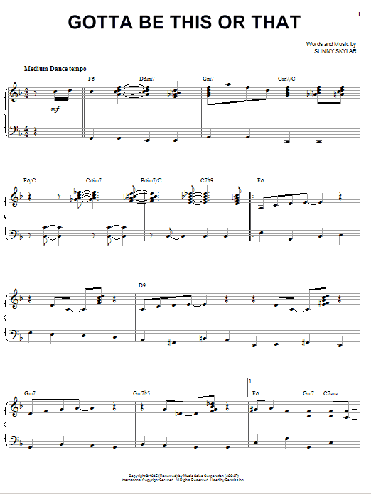 Produktbild zu: Gotta Be This Or That
