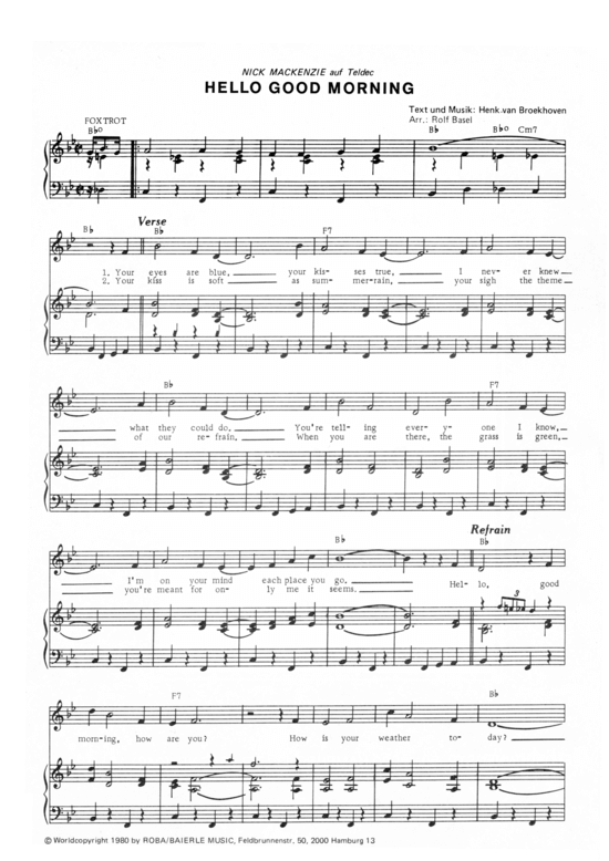 gallery: Hello Good Morning , Mackenzie, Nick , Piano and Voice