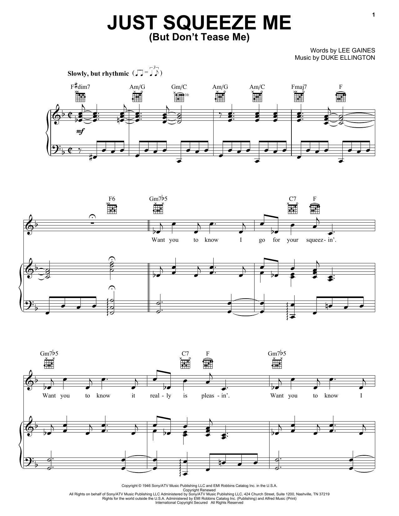 Produktbild zu: Just Squeeze Me (But Don't Tease Me)