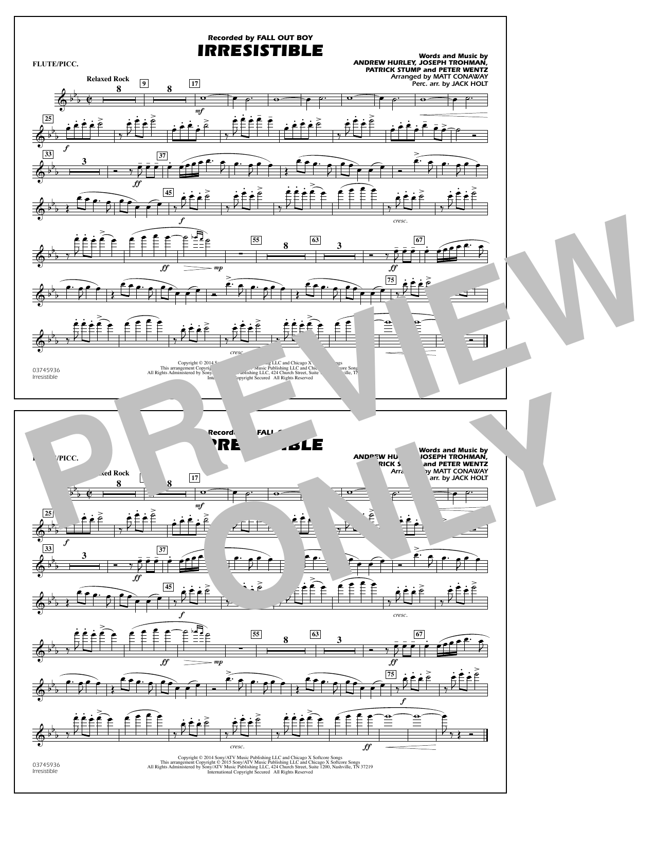 Product picture to: Irresistible - Flute/Piccolo