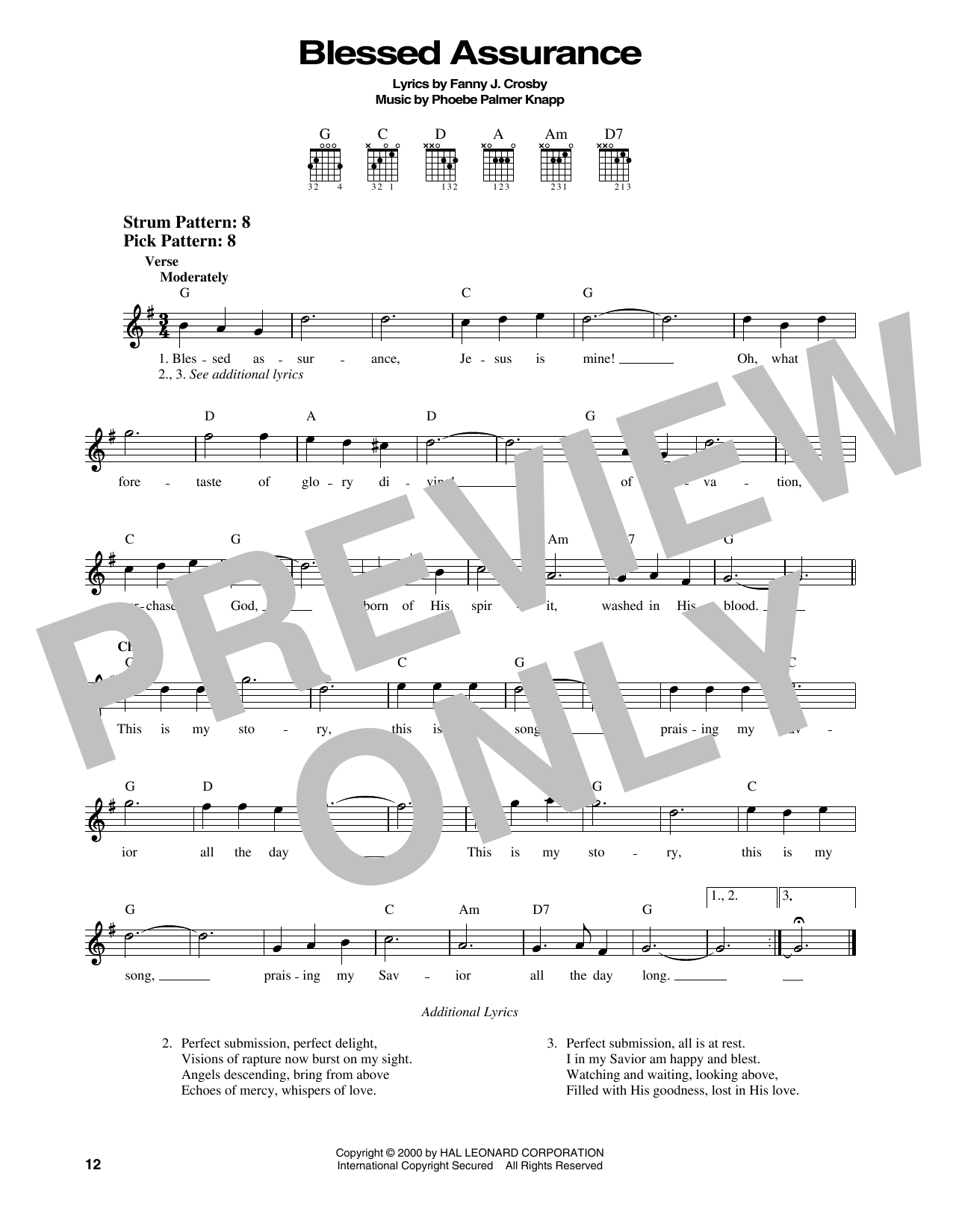Produktbild zu: Blessed Assurance
