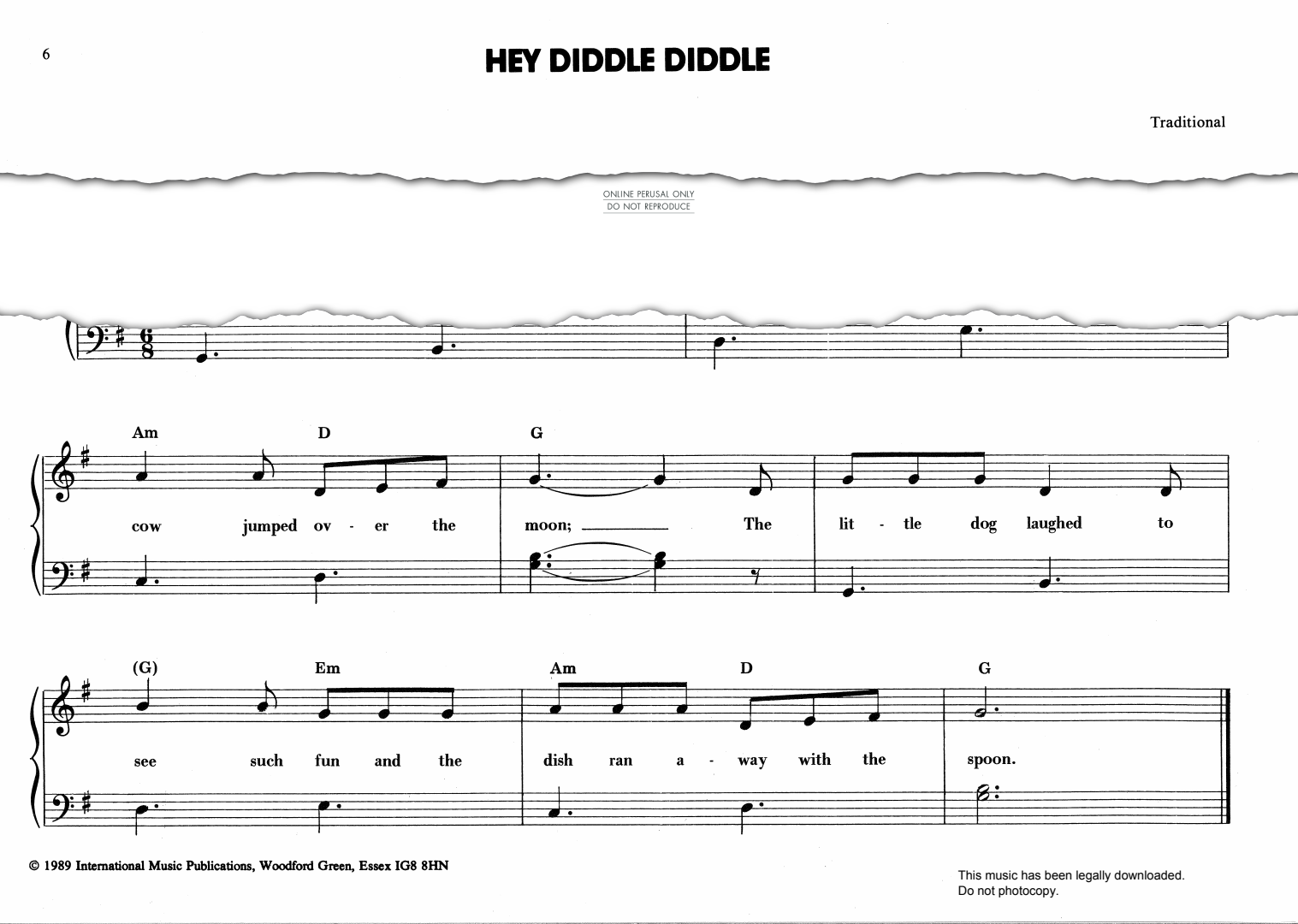 Produktbild zu: Hey Diddle Diddle