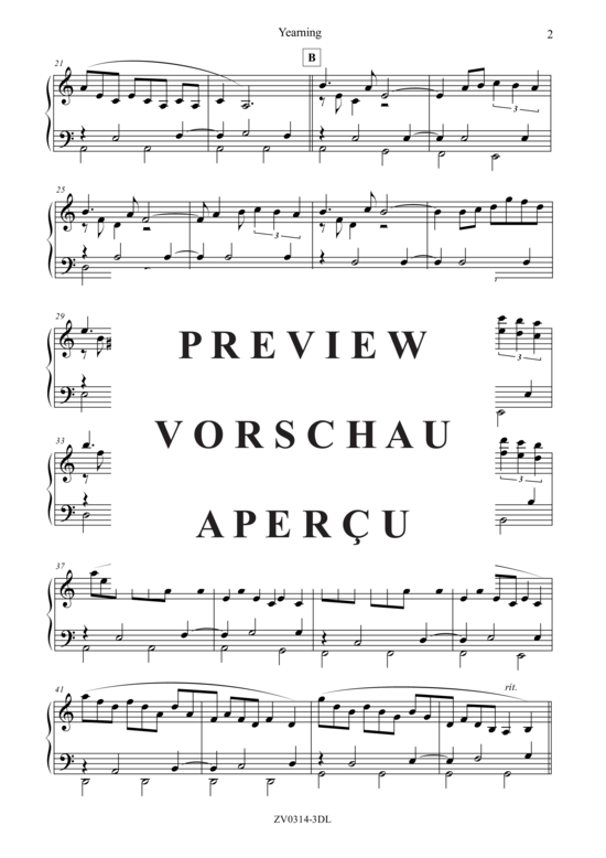 gallery: Yearning , , (Klavier Solo)