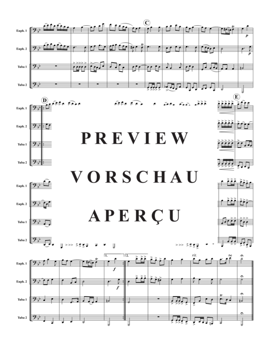 Product gallery: Page 3 of 9 Canzona in G-Moll , , (Tuba Quartet: 2x Baritone, 2xTuba)