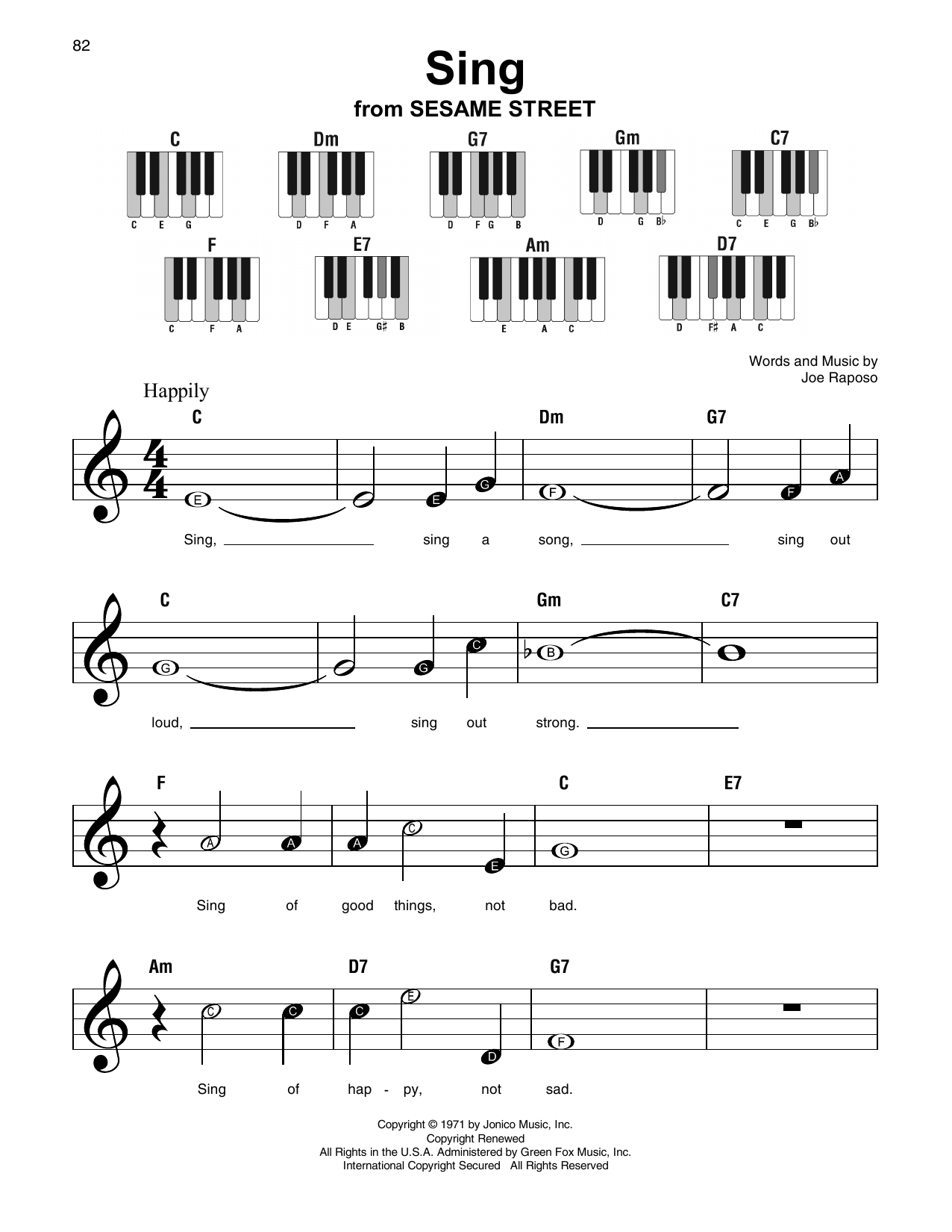 Produktbild zu: Sing