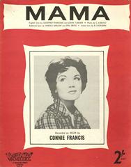 cover: Mama, Connie Francis