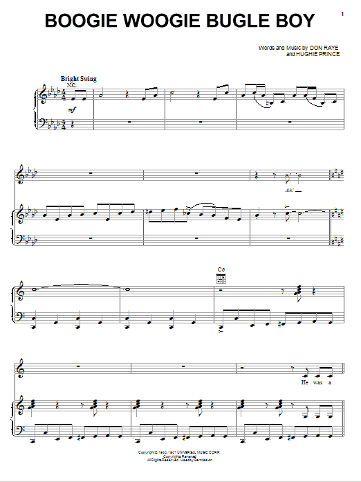 Produktbild zu: Boogie Woogie Bugle Boy