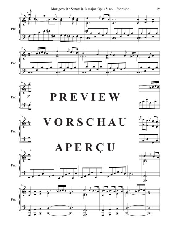 Product gallery: Page 20 of 21 Sonata in D Major, Opus 5 no. 1 , Horvath, Nicolas, Piano Solo
