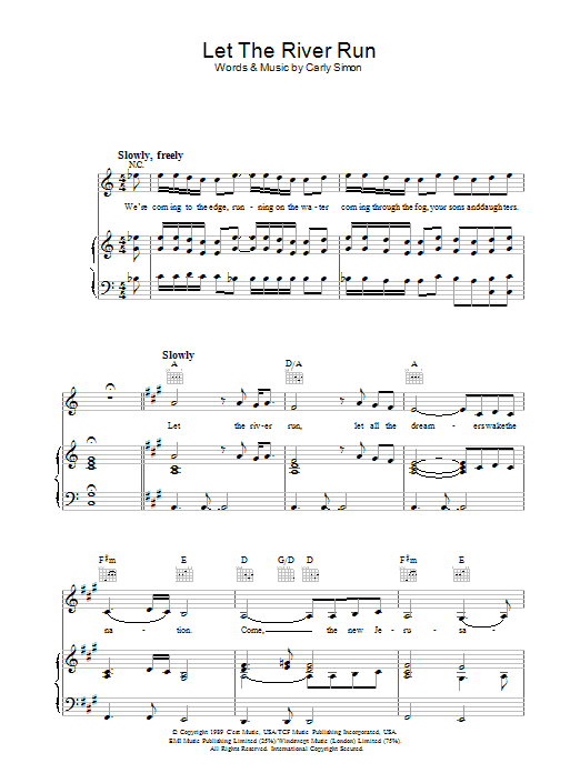 Produktbild zu: Let The River Run