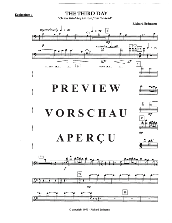 Produktgalerie: Seite 20 von 21 The Third Day , , (Tuba Ensemble EEEETT)