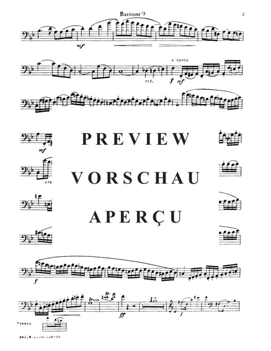 Product gallery: Page 16 of 18 Concertino No. 1 in Bb Major First Movement , , (euphonium + piano)