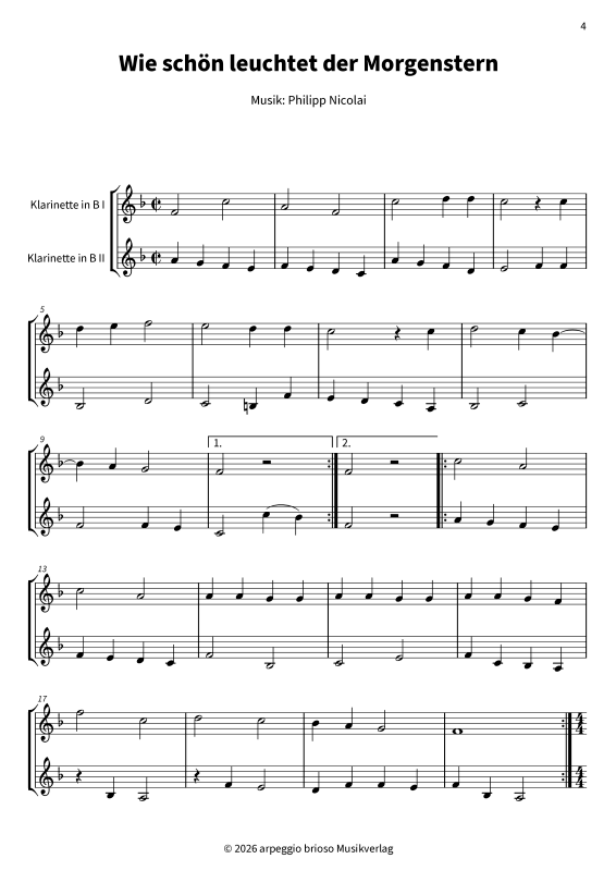 Produktbild zu: Wie schön leuchtet der Morgenstern - aus dem Album Barock und Jazz zum FestPhilipp Nicolai