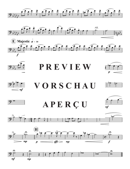 Product gallery: Page 10 of 16 Bittersweet Memories , , (Tuba Quartet: 2x Baritone, 2xTuba)