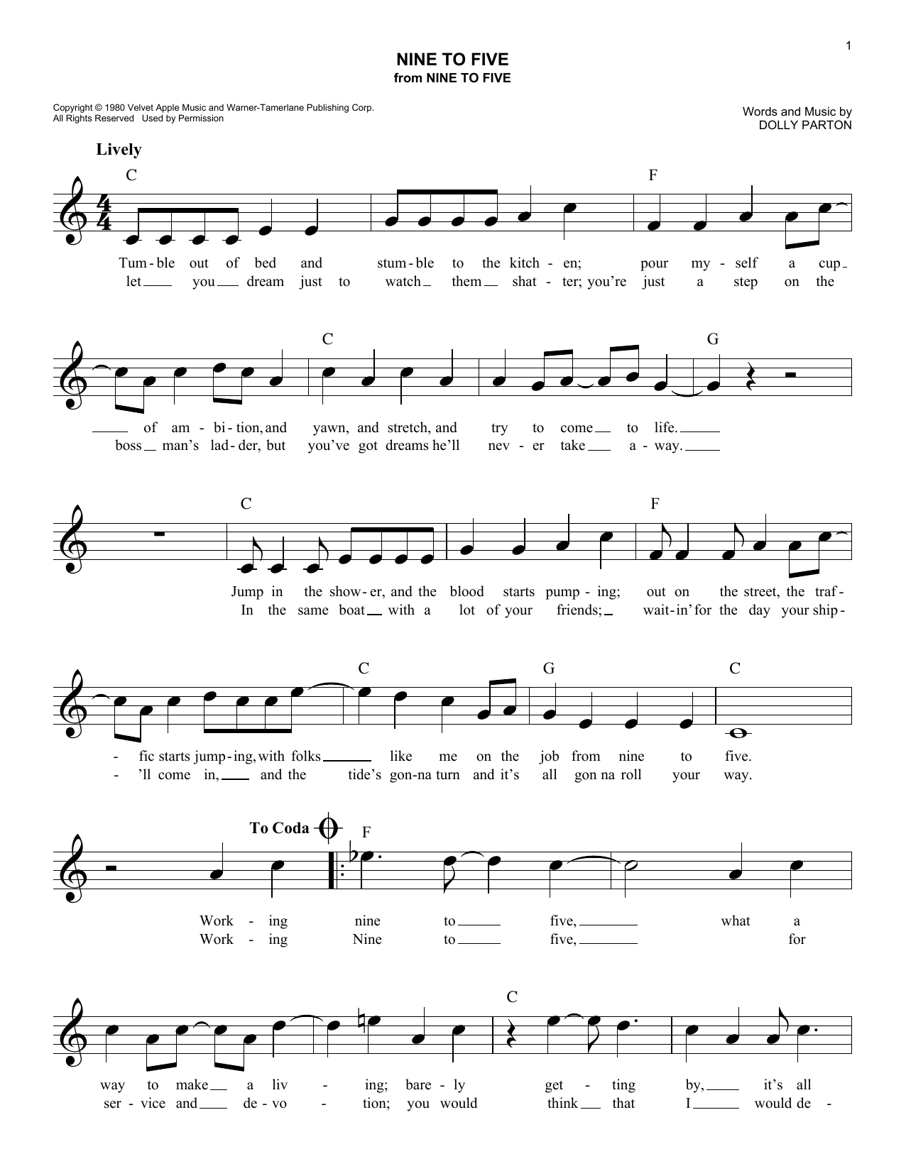Produktgalerie: Seite 1 von 1 Nine To Five, Dolly Parton